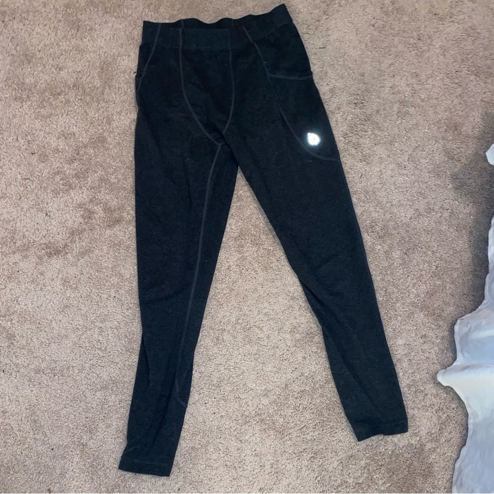 large dark gray baleaf leggings with pockets (fits like medium)